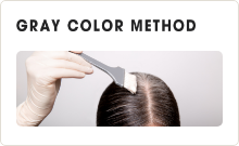 【白髪染め】髪を明るく染めたい！綺麗に染めるテクニックGRAY COLOR METHOD